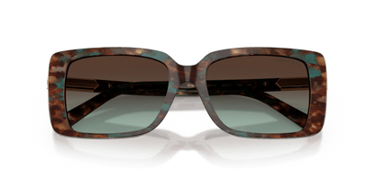0TF4249 Brown Tiffany Havana close front view image 5 barcode 8056262559239