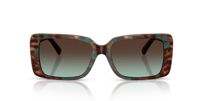 0TF4249 Brown Tiffany Havana front view image 4 barcode 8056262559239