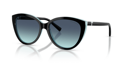 0TF4251 Black On Tiffany Blue three quarter view image 1 barcode 8056262543856