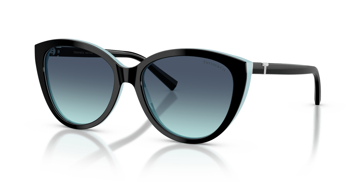 0TF4251 Black On Tiffany Blue three quarter view image 1 barcode 8056262543856