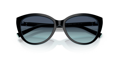 0TF4251 Black On Tiffany Blue close front view image 5 barcode 8056262543856