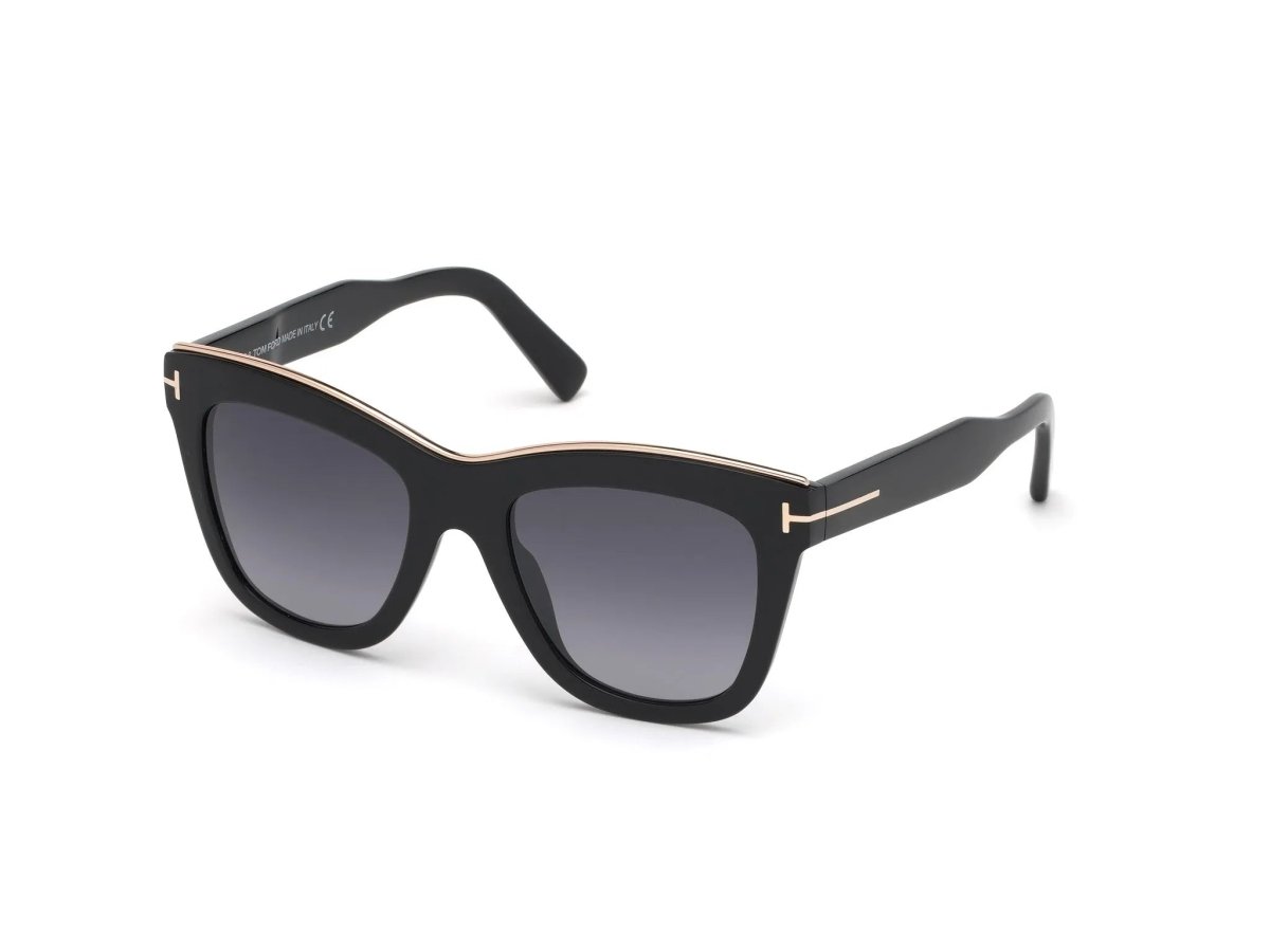 TOM FORD FT0685 JULIE - Tom Ford - Shiny black / smoke mirror - 52mm - Ardor Eyewear