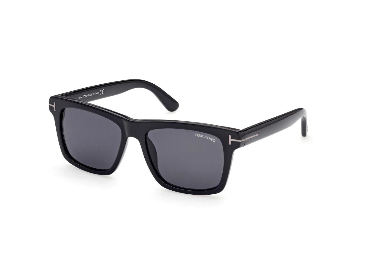 Tom Ford FT0906 - N Buckley - 02 - Tom Ford - shiny black / smoke - 58mm - Ardor Eyewear