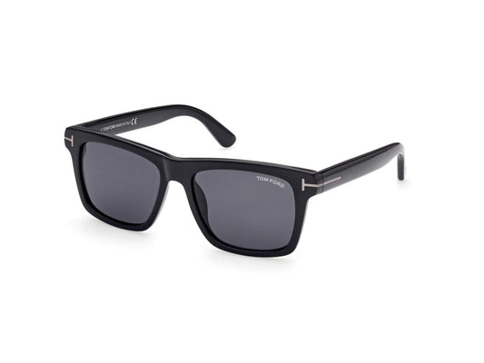 Tom Ford FT0906 - N Buckley - 02 - Tom Ford - shiny black / smoke - 58mm - Ardor Eyewear 889214294906