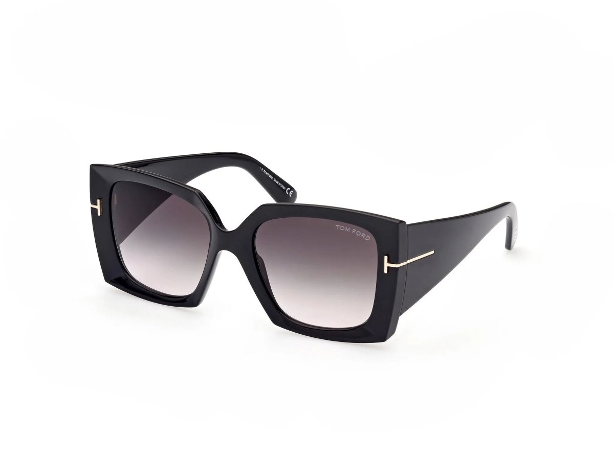 Tom Ford FT0921 Jacquetta - Tom Ford - Shiny Black / Gradient Smoke - Ardor Eyewear 889214292711