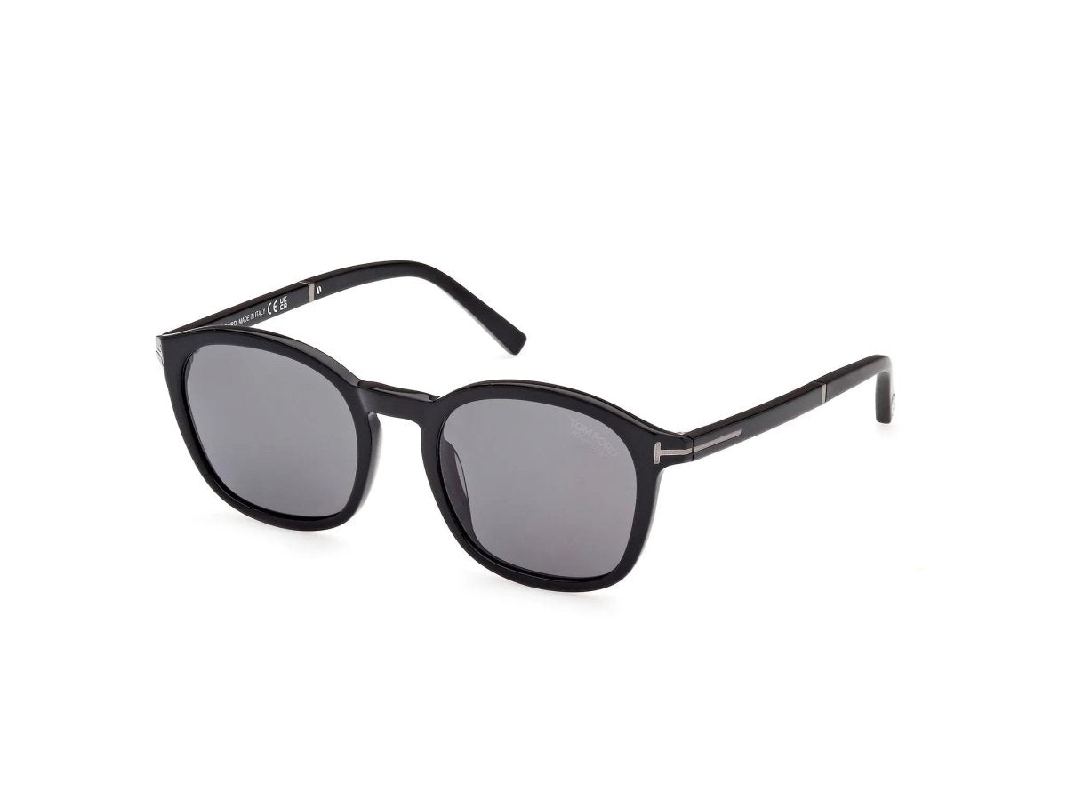 Tom Ford FT1020 - N JAYSON - Tom Ford - Shiny black / smoke polarized - 52mm - Ardor Eyewear 889214403247