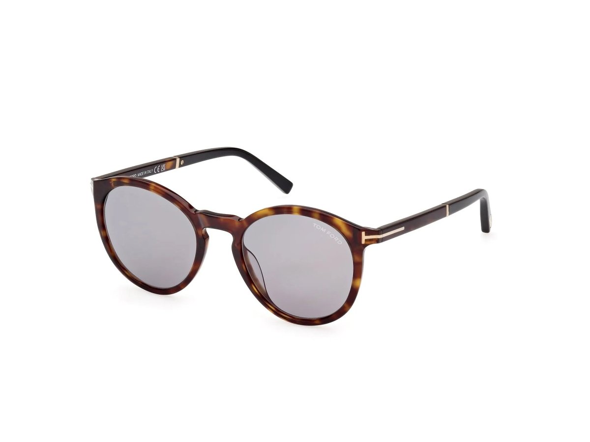 TOM FORD FT1021 ELTON - Tom Ford - Dark Havana / smoke - 51mm - Ardor Eyewear