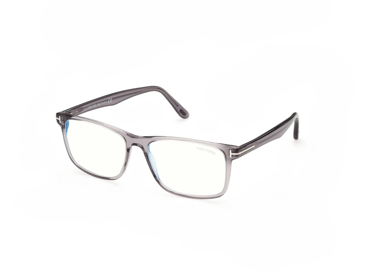 Tom Ford FT5752 - B - Tom Ford - Shiny Grey - 55mm - Ardor Eyewear