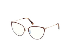 Tom Ford FT5840 - B - Tom Ford - Matte light brown - 56mm - Ardor Eyewear 889214358868