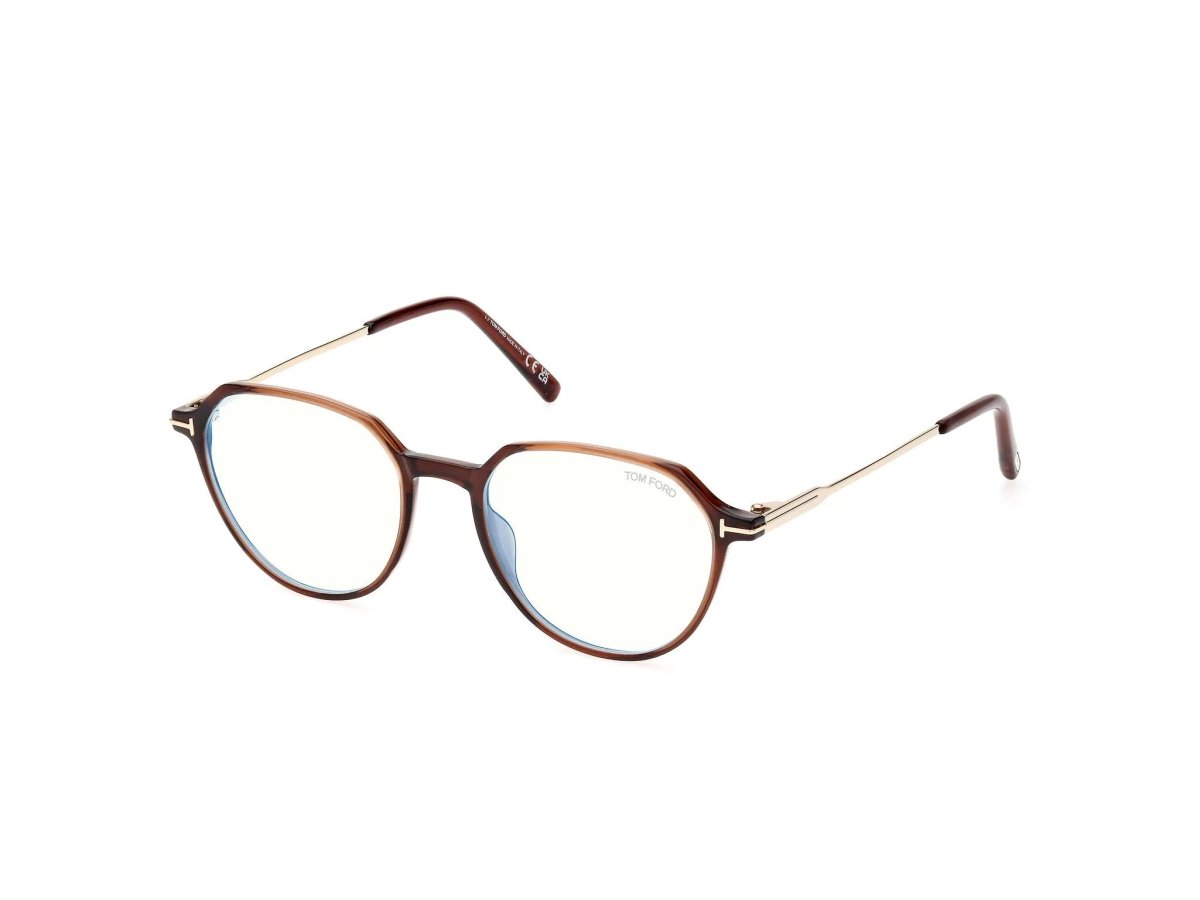 Tom Ford FT5875 - B - Tom Ford - Shiny blue - 52mm - Ardor Eyewear 889214415806