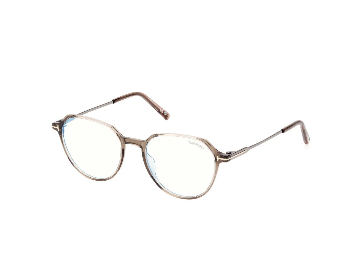 Tom Ford FT5875 - B - Tom Ford - Shiny light brown - 52mm - Ardor Eyewear 889214415783