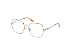 Tom Ford FT5876 - B - Tom Ford - Shiny light ruthenium - 56mm - Ardor Eyewear 889214415813