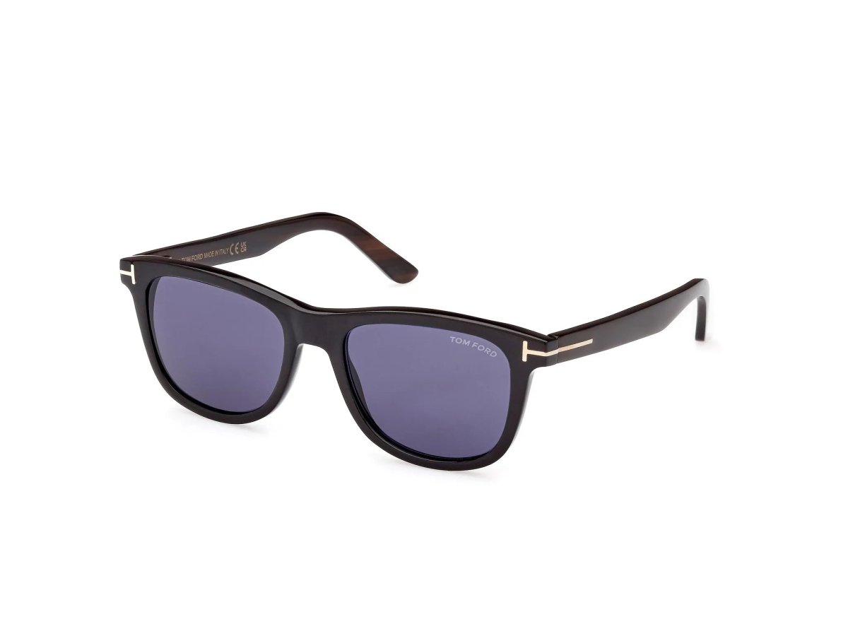 TOM FORD PRIVATE COLLECTION FT1046 - P - tom ford private collection - black horn / blue - 53mm - Ardor Eyewear 889214417305