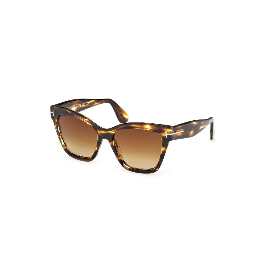 FT1217 - Tom Ford - (Multicolor/Tortoise) - Coloured Havana Gradient Bordeaux - 55 MM - Ardor Eyewear 889214558794