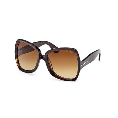 FT1222 - Tom Ford - (Tortoise) - Dark Havana Brown - 60 MM - Ardor Eyewear 889214558954