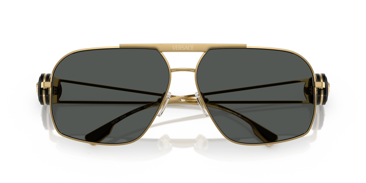 0VE2269 Gold / Dark Grey (100287) close front view image 5 barcode 8056262032039