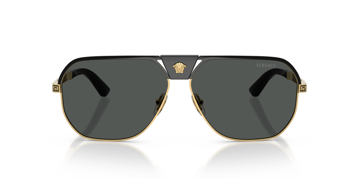0VE2294 Black / Dark Grey (100287) front view image 4 barcode 8056262814062