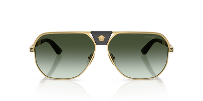 0VE2294 Gold / Green Gradient (10028E) front view image 4 barcode 8056262814086