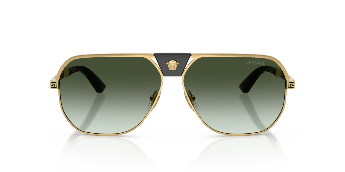 0VE2294 Gold / Green Gradient (10028E) front view image 4 barcode 8056262814086