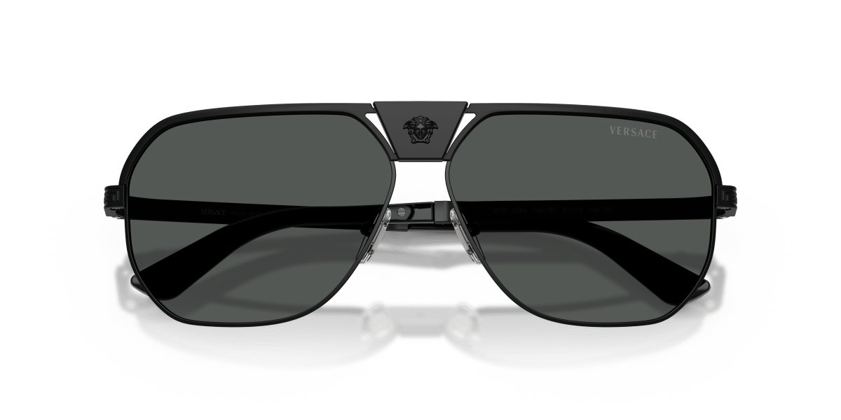 0VE2294 Matte Black close front view image 5 barcode 8056262814109