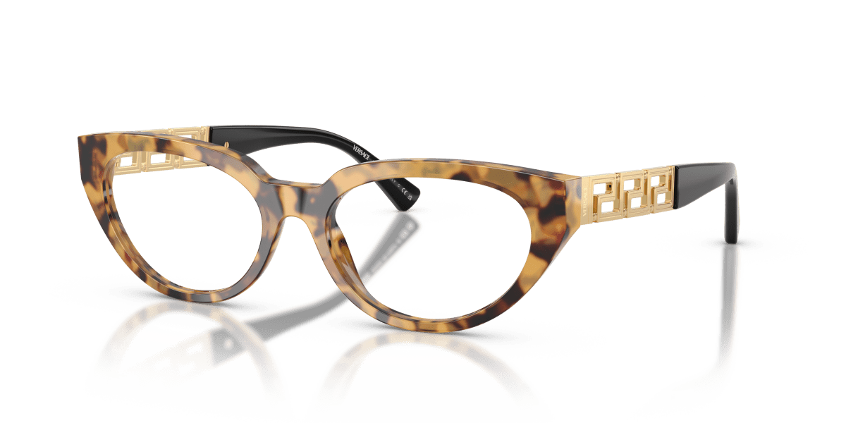 0VE3383 Tortoise Brown three quarter view image 1 barcode 8056262551653