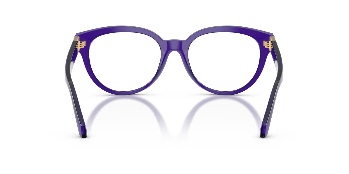 0VE3384 Transparent Dark Violet rear view image 3 barcode 8056262548691