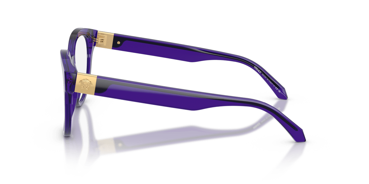 0VE3384 Transparent Dark Violet side view image 2 barcode 8056262548691