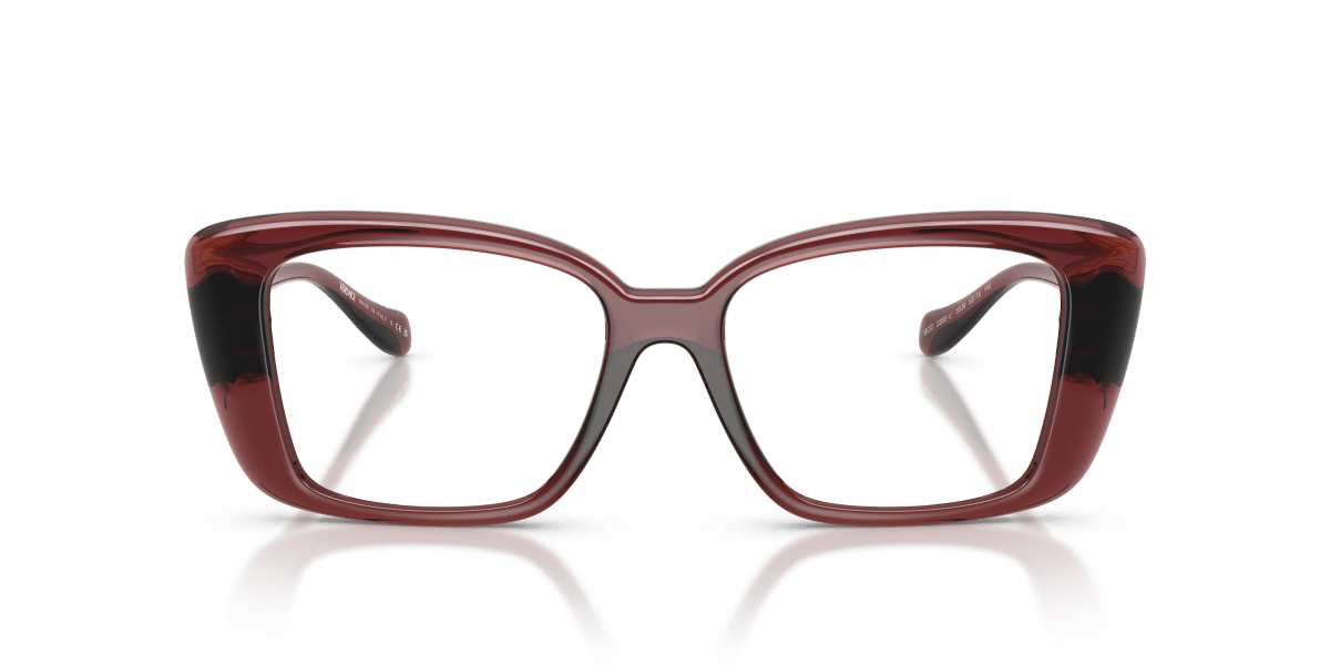 0VE3385U Transparent Red front view image 4 barcode 8056262550588