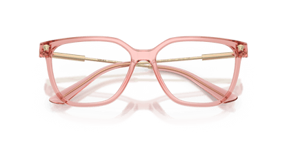 0VE3388U Peach Transparent close front view image 5 barcode 8056262760024