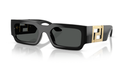 0VE4506U Black / Dark Grey (GB1/87) three quarter view image 1 barcode 8056262812877
