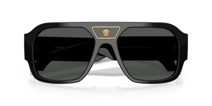 0VE4508U Black / Dark Grey (GB1/87) close front view image 5 barcode 8056262760659
