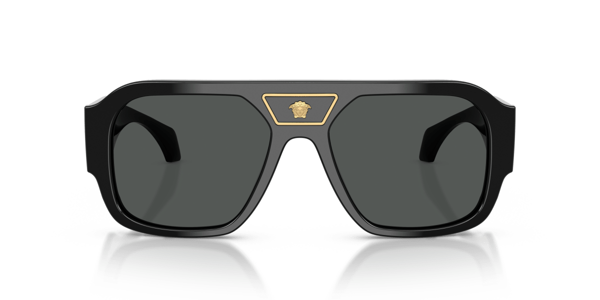 0VE4508U Black / Dark Grey (GB1/87) front view image 4 barcode 8056262760659