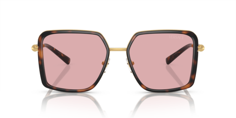Versace VE2261 - Versace - Havana (100284) - Light Violet - 56 - 18 - 140 MM - Ardor Eyewear 8056597920759