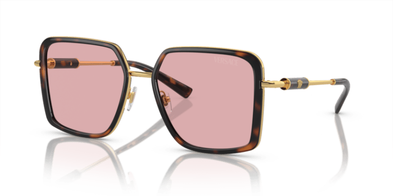 Versace VE2261 - Versace - Havana (100284) - Light Violet - 56 - 18 - 140 MM - Ardor Eyewear 8056597920759