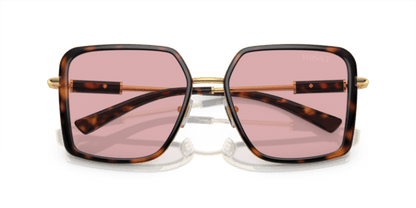 Versace VE2261 - Versace - Havana (100284) - Light Violet - 56 - 18 - 140 MM - Ardor Eyewear 8056597920759
