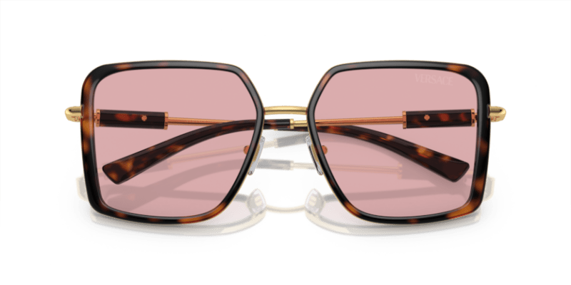 Versace VE2261 - Versace - Havana (100284) - Light Violet - 56 - 18 - 140 MM - Ardor Eyewear 8056597920759