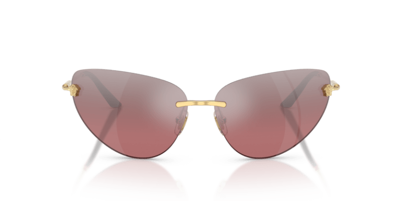 Versace VE2281 - Versace - Gold (10027E) - Pink Mirror Silver Gradient - 64 - Ardor Eyewear 8056262427699