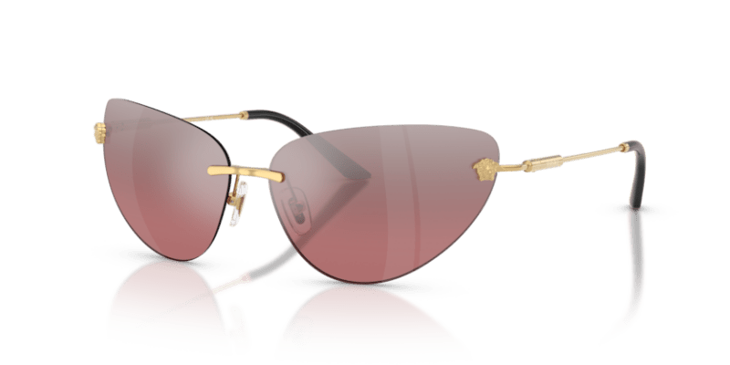 Versace VE2281 - Versace - Gold (10027E) - Pink Mirror Silver Gradient - 64 - Ardor Eyewear 8056262427699