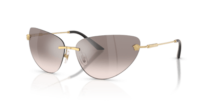 Versace VE2281 - Versace - Gold (10028Z) - Light Brown Mirror Silver - 64 - Ardor Eyewear 8056262427712