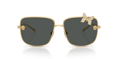 Versace VE2282 - Versace - Gold (100287) - Dark Grey - 59 - Ardor Eyewear 8056262427798