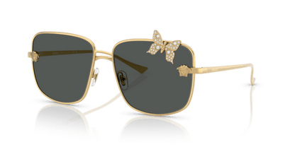 Versace VE2282 - Versace - Gold (100287) - Dark Grey - 59 - Ardor Eyewear 8056262427798