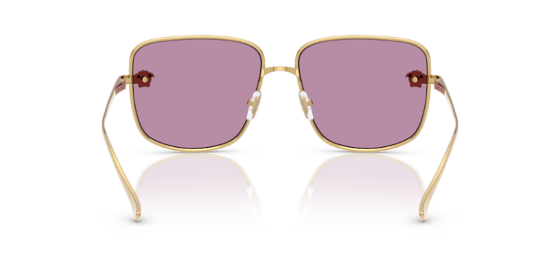 Versace VE2282 - Versace - Gold (1002AK) - Dark Violet Mirror Silver Int - 59 - Ardor Eyewear 8056262427828