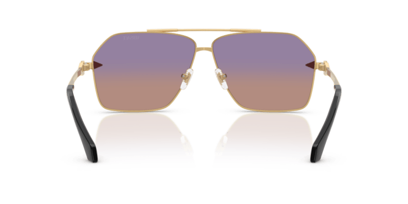 Versace VE2284 - Versace - Gold (1002EL) - Clear Fifty Gradient Orange Violet - 63 - Ardor Eyewear 8056262422328