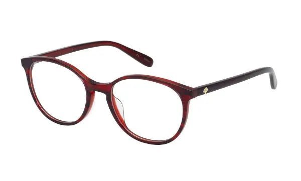 VML130 - OPT.FRAMES MULBERRY - Mulberry - STRIPED RED+TRANSP.RED - 52mm - Ardor Eyewear 190605313466