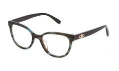 VML167 - OPT.FRAMES MULBERRY - Mulberry - SHINY GREEN STRIPED BROWN - 51mm - Ardor Eyewear 190605362501