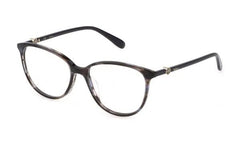 VML175 - OPT.FRAMES MULBERRY - Mulberry - SHINY STRIPED BLUE/BROWN - 53mm - Ardor Eyewear 190605403112