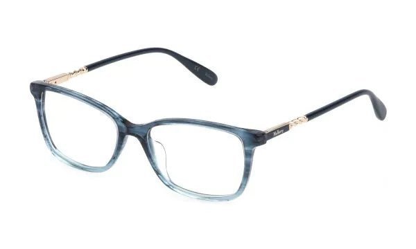 VML178 - OPT.FRAMES MULBERRY - Mulberry - SHINY STRIPED BLUE+AZURE - 52mm - Ardor Eyewear 190605403709