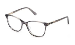 VML183 - OPT.FRAMES MULBERRY - Mulberry - SHINY STRIPED GREY - 54mm - Ardor Eyewear 190605403792